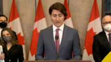 Disclose.tv - NOW - PM Trudeau invokes the Emergencies Act, the successor to the War Measures Act, to quell protests in Canada. [1493339103257112582].mp4