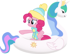 1960237__safe_pinkie+pie_princess+celestia_solo_pony_clothes_simple+background_transparent+background_vector_-dot-svg+available_pointing_best+gift+ev.png