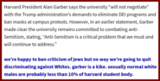Harvard President keeping the DEI programs to hurt Whites - (2025-04-15).jpg