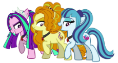 the_dazzlings__pony_forms_by_dragonmaster137_d8offt5-fullview.png