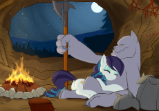 Diamond dog guard sleep pone.png