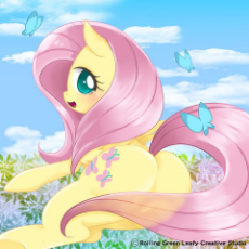 772886__suggestive_artist-colon-dun_fluttershy_blushing_butterfly_covering_cute_no pupils_open mouth_plot_scenery_shyabetes_smiling_solo_.jpg
