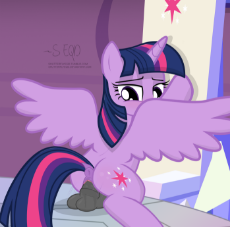 1644926__explicit_artist-colon-shutterflyeqd_twilight sparkle_absurd res_adorasexy_alicorn_anatomically correct_anus_bedroom eyes_blushing_commission_c.png