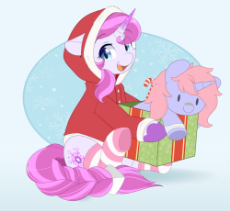 3416913__safe_artist-colon-higgly-dash-chan_derpibooru+import_oc_oc-colon-collision+crash_unofficial+characters+only_pony_unicorn_christmas_clothes_cos.png