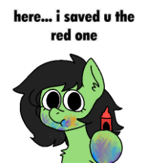 7344491__safe_imported+from+derpibooru_oc_oc+only_oc-colon-anonfilly_earth+pony_pony_crayon_crayon+eating_cute_female_filly_foal_mare_meme_shitposting_simple+ba.png