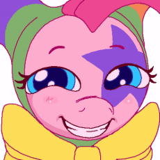pinkie clowning.gif
