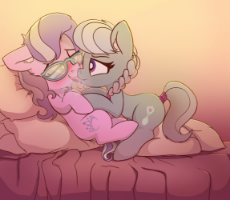 1120922__suggestive_diamond+tiara_silver+spoon_female_pony_earth+pony_shipping_blushing_cute_lesbian_filly_glasses_bed_ear+fluff_kissing_drool_foalco.png