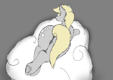 2138751__explicit_artist-colon-whogivesafuck_derpy hooves_anus_cloud_female_lying on a cloud_mare_nudity_pegasus_pony_rear view_sketch_so.jpg