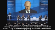 Putin Delivers Speech on Moral Crisis of Western States.webm