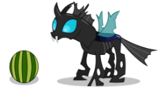 1071651__safe_artist-colon-watermelon+changeling_derpibooru+import_changeling_changeling+loves+watermelon_food_ms+paint_simple+background_solo_spread+w.png