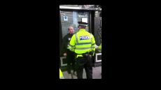 UK POLICE VIOLENTLY ARRESTING PEOPLE FOR WALKING.mp4