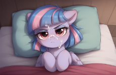 6928426__explicit_imported+from+ponybooru_wind+sprint_pegasus_pony_ai+content_ai+generated_angry_awake_bed_blushing_cum_facial_female_filly_foal_foalcon_looking.png