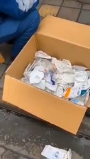 People recycle used masks in Wuhan trying to sell it again-NcTr1pmU4Q4.mp4