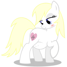 76_Vector_Edit_Aryanne_female_pregnant_standing_blushing_looking_foal_bleached.png
