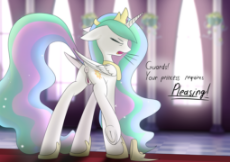 1744559__explicit_artist-colon-renderpoint_princess celestia_alicorn_anatomically correct_anus_dialogue_dock_female_frog (hoof)_jewelry_lifted hoof.png