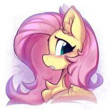 3649979__safe_artist-colon-lerk_derpibooru+import_fluttershy_pegasus_pony_g4_abstract+background_blushing_bust_chest+fluff_ear+fluff_female_image_jpeg_.jpeg