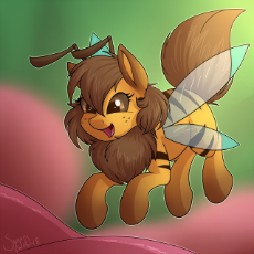 1656325__safe_artist-colon-sugaryviolet_oc_oc-colon-beeatrice_oc only_bee pony_cute_female_flying_mare_ocbetes_open mouth_original species_pony_smiling.png