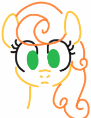 7030491__safe_artist-colon-algoatall_carrot+top_golden+harvest_earth+pony_animated_bust_female_gartic+phone_mare_mare+stare_portrait_simpl.gif