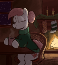 7398767__safe_artist-colon-kurozu_imported+from+derpibooru_nurse+redheart_candle_chair_chocolate_christmas_christmas+stocking_clothes_.png