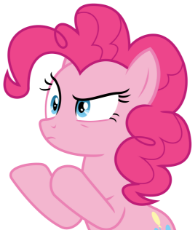 2111023__safe_artist-colon-sketchmcreations_pinkie+pie_earth+pony_pony_the+last+laugh_female_frown_mare_pinkie+pie+is+not+amused_raised+hoof_simple+background_t.png