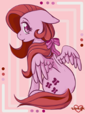 1904642__safe_artist-colon-grayflower_fluttershy_bow_cute_floppy ears_hair bow_limited palette_looking at you_pegasus_pony_shyabetes_smiling_solo_sprea.png
