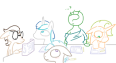 464888__safe_artist-colon-the+weaver_idw_character-colon-gizmo_character-colon-shining+armor_oc_oc-colon-anon_oc-colon-femanon_species-colon-human_8-dash-bit_b.png.png