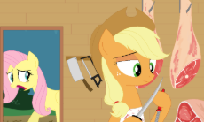 1471339__safe_fluttershy_applejack_female_pony_mare_pegasus_earth+pony_food_shocked_ms+paint_knife_meat_ponies+eating+meat_artist-colon-hyolark_hacks.png