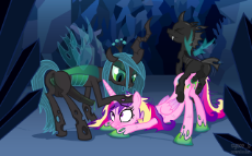 1302363 - Changeling Friendship_is_Magic My_Little_Pony Princess_Cadence Queen_Chrysalis syoee_b.png