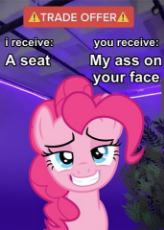 2595539__suggestive_pinkie+pie_solo_smiling_looking+at+you_meme_text_bedroom+eyes_grin_image+macro_exploitable+meme_artist+needed_caption_facesitting.png