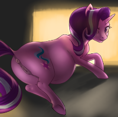 1736774__explicit_alternate version_artist-colon-nsfwbonbon_starlight glimmer_anatomically correct_anus_belly_big belly_dock_female_looki.png