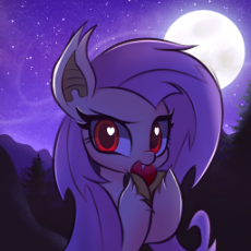 3124343__safe_fluttershy_female_pony_solo_mare_cute_looking+at+you_food_high+res_bat+pony_heart_fangs_night_wingding+eyes_moon_heart+eye.png
