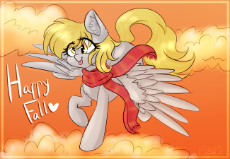 1542319__safe_artist-colon-fanaticpanda_derpy hooves_clothes_cloud_cute_female_flying_mare_pony_scarf_sky_solo_tongue out.png