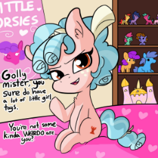 2193099__safe_cozy+glow_female_pony_earth+pony_looking+at+you_dialogue_filly_bed_chest+fluff_freckles_high+res_toy_bedroom_doll_poster_artist-colon-t.jpeg