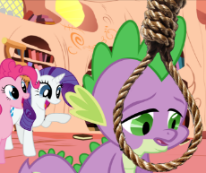 1537245__grimdark_edit_edited+screencap_screencap_pinkie+pie_rarity_spike_abuse_dragon_earth+pony_female_golden+oaks+library_laughing_male_mare_noose_o (1).png