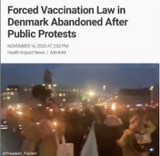 FORCED VACCINATION LAW IN DENMARK ABANDONED AFTER PUBLIC PROTESTS.mp4