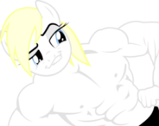693632__safe_solo_oc_smiling_vector_female_muscles_oc-colon-aryanne_blonde_smugdash.png