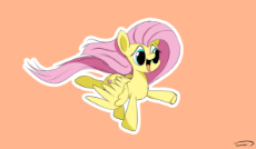 1578332__safe_artist-colon-taurson_fluttershy_autumn_dancing_happy_looking away_open mouth_pegasus_pony_raised hoof_raised leg_simple background_smilin.png