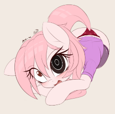 3310248__safe_artist-colon-an-dash-m_oc_oc+only_oc-colon-setna_earth+pony_pony_butt_clothes_female_legwear_looking+at+you_lying+down_mare_open+mouth_panties_pan.png