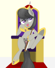 1876219__explicit_artist-colon-anonymousdrawfig_octavia melody_anatomically correct_bow (instrument)_cello bow_clitoris_crotchboobs_crown.png