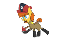 1508475__safe_solo_pony_oc_oc+only_simple+background_tongue+out_white+background_shoes_weapon_boots_helmet_axe_-fwslash-mlpol-fw.png