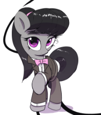 6449428__safe_artist-colon-vultraz_octavia+melody_earth+pony_pony_bowtie_clothes_female_hairband_looking+at+you_mare_solo_suit.png