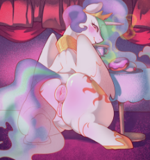 1586406__explicit_artist-colon-weatherly_princess celestia_alicorn_anus_blushing_cutie mark_dock_donut_female_food_impossibly large ponut_looking at yo.png