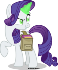 968287__safe_artist-colon-vector-dash-brony_rarity_inspiration manifestation_book_corrupted_glowing eyes_green eyes_green magic_inspirarity_inspiration.png