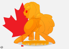 1476931__explicit_artist-colon-expression2_oc_oc only_canada_canada day_female_fetish_food_food pony_maple syrup_original species_pancakes_solo_solo fe.png