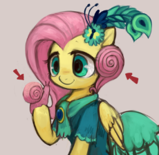 899040__safe_artist-colon-kei05_fluttershy_make new friends but keep discord_clothes_dress_gala dress_smiling_snail_solo.png