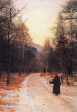 John Everett Millais (1829-1896) Glen Birnam - oil on canvas - 1890-1891.jpg