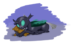1240660__safe_solo_smiling_toy_changeling_snuggling_cuddling_laying+down_thorax_the+times+they+are+a+changeling.png
