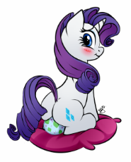 980185__safe_artist-colon-pia-dash-sama_rarity_blushing_cute_egg_implied oviposition_implied sparity_incubation_plot_rearity_sitting_solo.png
