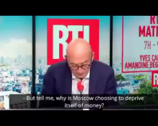 French presstitutes discussing how economic war against Russia has backfired spectacularly on the west.mp4