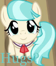 1479040__safe_artist-colon-badumsquish_edit_coco pommel_badumsquish's kitties_cocobetes_cute_earth pony_female_hug request_looking at you_looking up_.jpeg